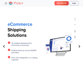 'pickrr.com' screenshot