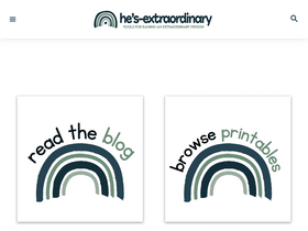 'hes-extraordinary.com' screenshot