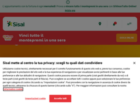 'sivincetutto.it' screenshot