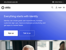 'okta.com' screenshot