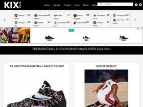 'kixstats.com' screenshot