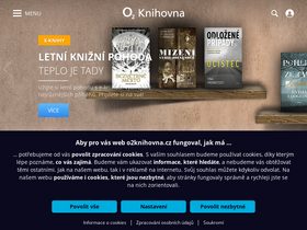 'o2knihovna.cz' screenshot