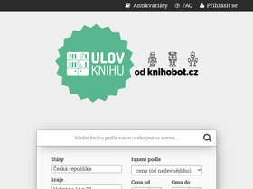 'ulovknihu.cz' screenshot