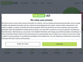'friday-ad.co.uk' screenshot