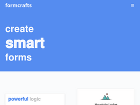 'formcrafts.com' screenshot