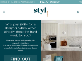 stylstudio.com.au homepage screenshot