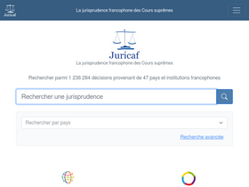 'juricaf.org' screenshot