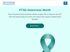 'nystromcounseling.com' screenshot