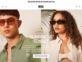 'heraclothing.com' screenshot