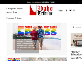 'idahotribune.org' screenshot