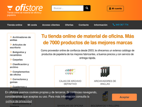 'ofistore.com' screenshot