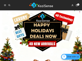 kozisense.com homepage screenshot