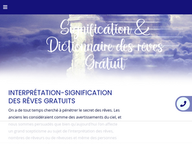 'interpretation-reve.fr' screenshot