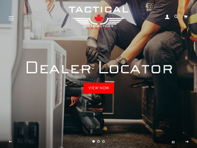 tacticaldistributors.ca homepage screenshot