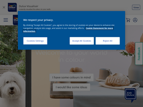'dulux.co.uk' screenshot