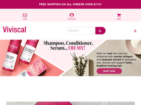 'viviscal.com' screenshot