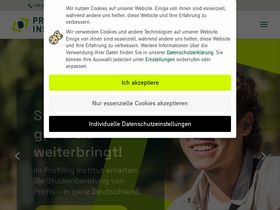 'profiling-institut.de' screenshot