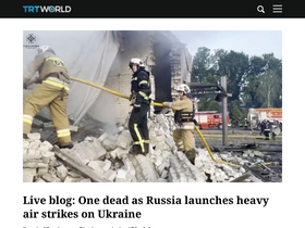 'trtworld.com' screenshot