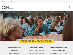 'bulldogcatholic.org' screenshot