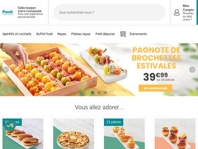 'flunch-traiteur.fr' screenshot