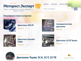 'motorist.expert' screenshot