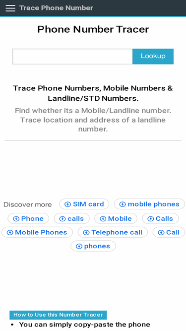 tracephonenumber.in