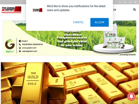 'theghanareport.com' screenshot