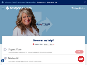 'fastpacehealth.com' screenshot