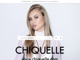 'chiquelle.se' screenshot