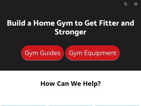 'stronghomegym.com' screenshot