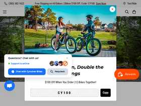 'cyrusher.com' screenshot