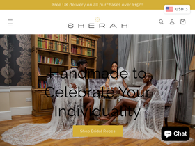 sherah.online homepage screenshot