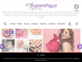 'kobietamag.pl' screenshot
