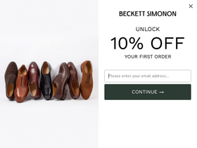 'beckettsimonon.com' screenshot