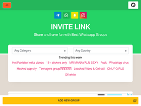 'invite-link.com' screenshot