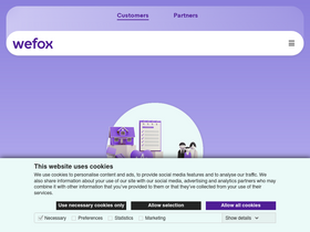 'wefox.com' screenshot