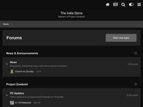 'theindiestone.com' screenshot