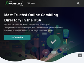 'justgamblers.com' screenshot