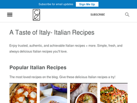 'cucinabyelena.com' screenshot