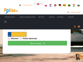 'polisa.nl' screenshot