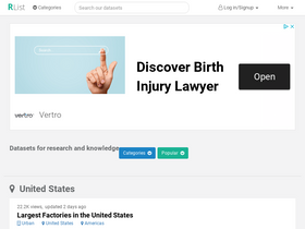 'rlist.io' screenshot
