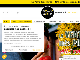 'pommpoire.fr' screenshot