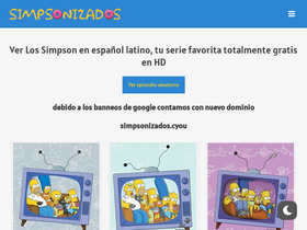 'simpsonizados.cyou' screenshot