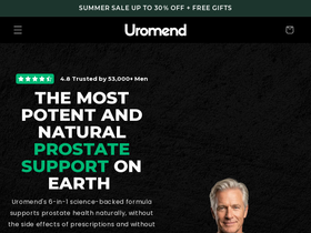 Uromend homepage screenshot