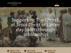 'interpreterfoundation.org' screenshot