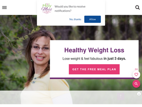 'theholymess.com' screenshot