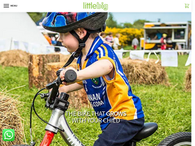 littlebigbikes.com homepage screenshot