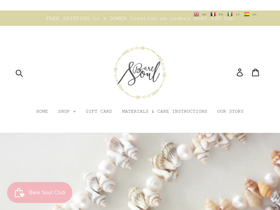 baresoulshop.com homepage screenshot