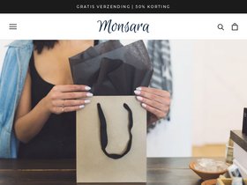 monsara.nl homepage screenshot