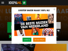 '100p.nl' screenshot
